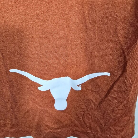 Texas Longhorns Football Nike Dri-Fit Tee Shirt Small Unisex Long Sleeve‎ Orange - Picture 4 of 6